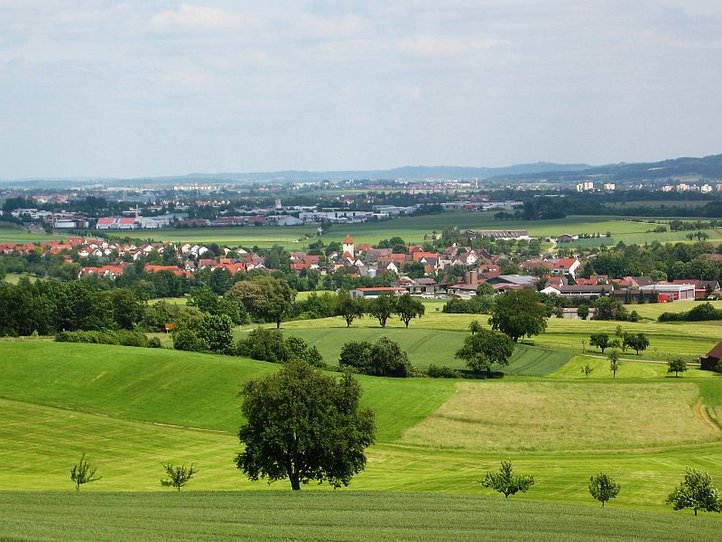 Blick auf Michelfeld