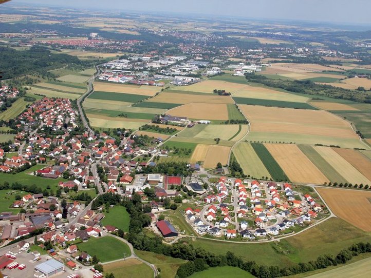 Blick auf Michelfeld